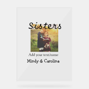 Sisters besties BFF ajouter nom de la photo nom fa