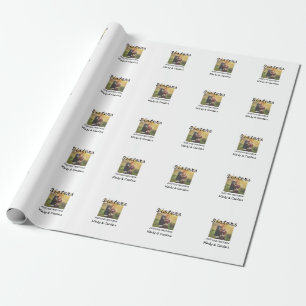 Sisters besties BFF voeg foto naam familie toe Cadeaupapier