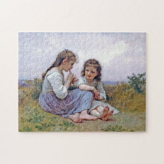 Sisters, Bouguereau Legpuzzel (Horizontaal)