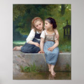 Sisters, Bouguereau Poster (Voorkant)
