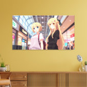 Sisters Canvas Afdruk (Insitu (Woonkamer))