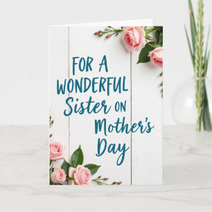 Sisters Day Houten Plank Kaart