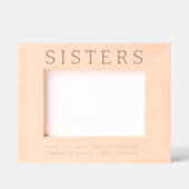 Sisters Dictionary Definitie Fun Gegraveerde Lijstjes (Voorkant)