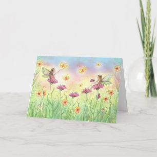 Sisters Fairy Wenskaart Kaart