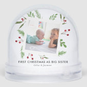 Sister's First Christmas Photo Holly (Arrière)