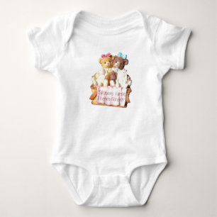 Sisters First Friends Forever Beren and Bunnys Romper
