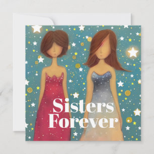 Sisters Forever Bedankkaart