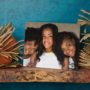 Sisters Fototablet Plaque met Easel Fotoplaat