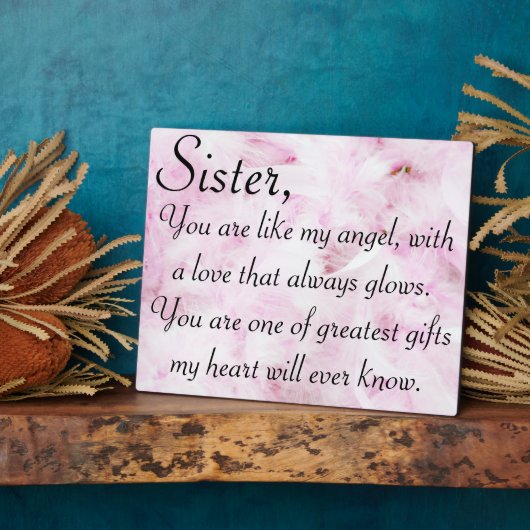 Sisters grootste liefde fotoplaat (Zijkant)