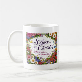 Sisters in Christ Personalized Coffee Mug Koffiemok