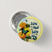 Sisters in Christus Ronde Button 3,2 Cm (Voorkant /achterkant)