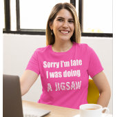 Sister's Jigsaw Puzzel Lover Gift T-shirt