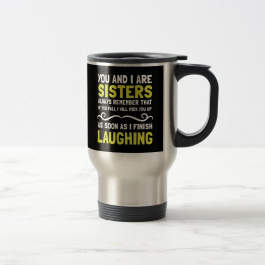 Sisters Laughing Reisbeker (Rechts)