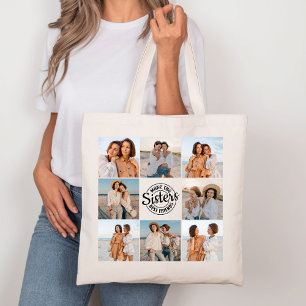 Sisters Maak de Beste Vrienden Foto Canvas Tas