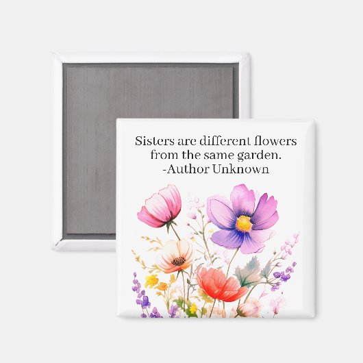 sisters magnet (Recto/Verso)