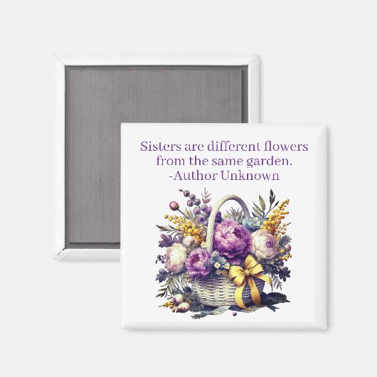 sisters magnet (Recto/Verso)