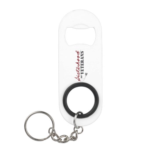 Sisters of Veterans Military Pride Design Mini Flessenopener (Voorkant)