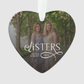 Sisters Photo Personalized Monogram Gifts (dos)