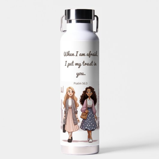 sisters preaching bottle of water  waterfles (Voorkant)