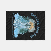 Sisters Pyjamas Vakantie Witte Kerstfilm 1954 Fleece Deken (Voorkant (Horizontaal))