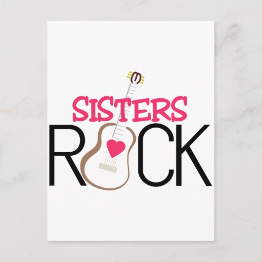 Sisters Rock Briefkaart (Voorkant)