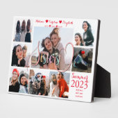 Sisters Script Keepomwille Gift Photo Collage Plaq Fotoplaat (Zijkant)