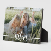 Sisters Script Moderne foto Fotoplaat (Zijkant)