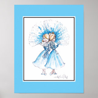 Sisters, Sisters Print by Heather French Henry