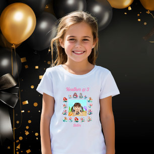 Sister's T shirt Kids Verjaardag Zeemeerminnen The