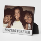 Sisters voor ooit aangepaste foto fotoplaat (Zijkant)