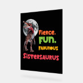 Sistersaurus Équipe de dinosaures sœurs appariées (Angle)