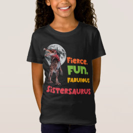 Sistersaurus: Fier, leuk en fantastisch Grappig T-shirt
