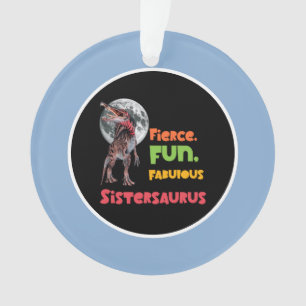 Sistersaurus Overeenkomende Zusters Dino Troep Ont Ornament