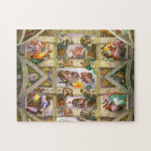 Sistine Chapel Ceiling By Michelangelo Legpuzzel (Horizontaal)