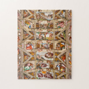 Sistine Chapel Ceiling door Michelangelo Buonarrot Legpuzzel