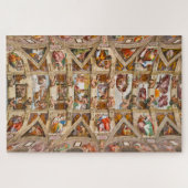 Sistine Chapel Ceiling door Michelangelo Legpuzzel (Horizontaal)