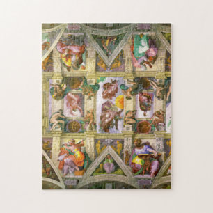 Sistine Chapel Ceiling door Michelangelo Legpuzzel
