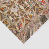 Sistine Chapel Ceiling door Michelangelo Tissuepapier (Detail)
