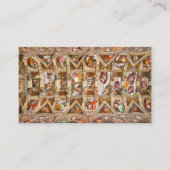 Sistine Chapel Ceiling door Michelangelo Visitekaartje (Voorkant)
