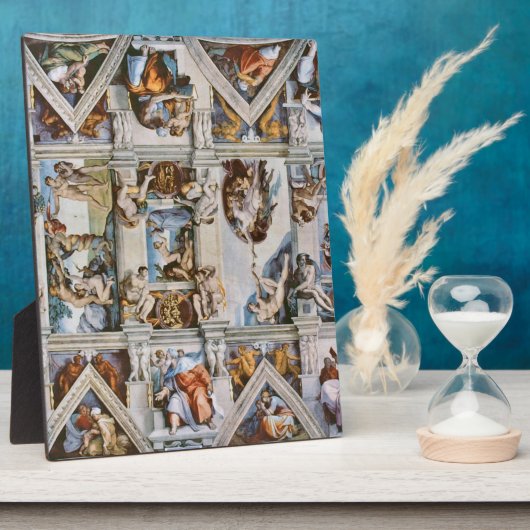 Sistine Chapel Ceiling Michelangelo Fotoplaat (Zijkant)