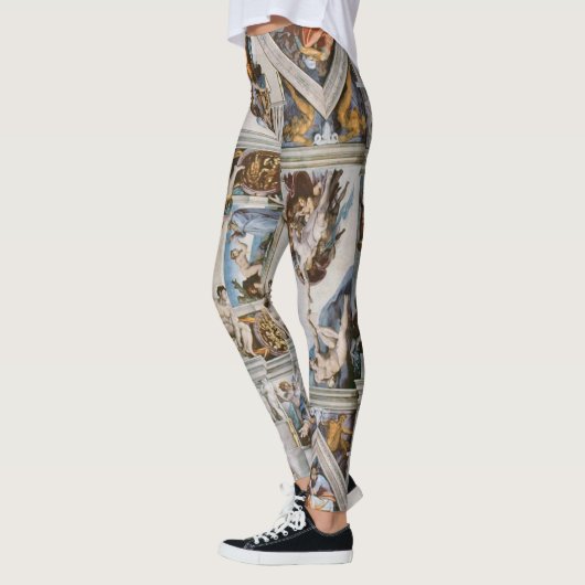 Sistine Chapel Ceiling Michelangelo Leggings (Links)
