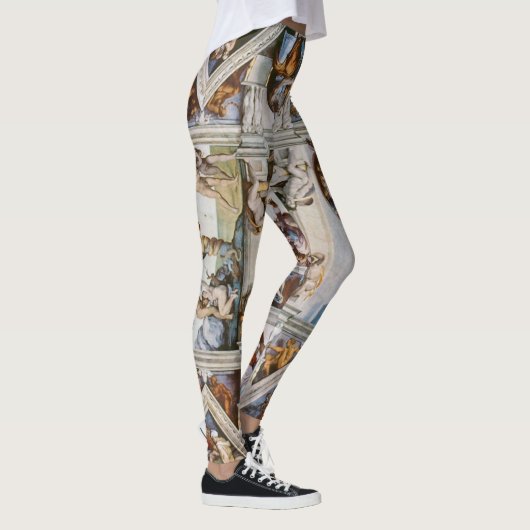 Sistine Chapel Ceiling Michelangelo Leggings (Rechts)
