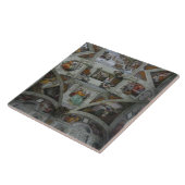 Sistine Chapel Ceiling, Rome Italië Tegeltje (Zijkant)
