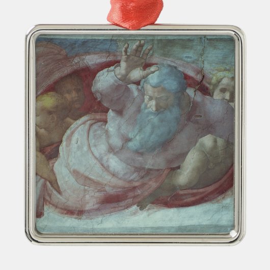 Sistine Chapel Metalen Ornament (Voorkant)
