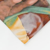 Sistine Chapel Michelangelo - Vaticaan, Rome, Ital Fleece Deken (Hoek)