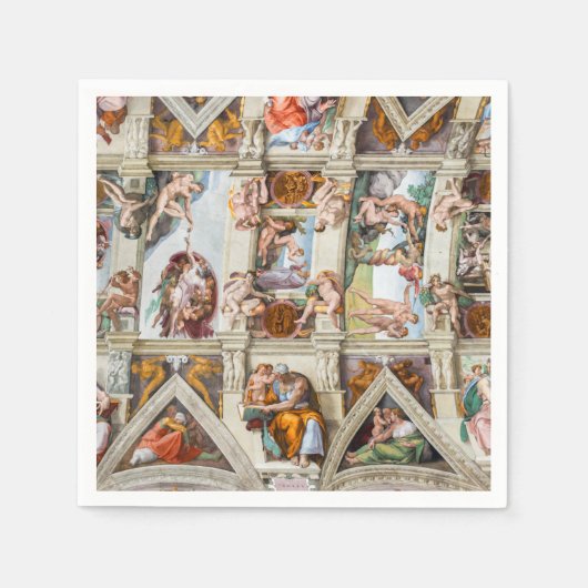 Sistine Chapel Michelangelo - Vaticaan, Rome, Ital Servet (Voorkant)