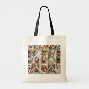 Sistine Chapel Michelangelo - Vaticaan, Rome, Ital Tote Bag