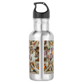 Sistine Chapel Michelangelo - Vaticaan, Rome, Ital Waterfles (Achterkant)