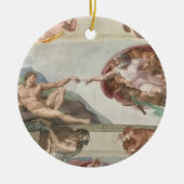 Sistine Chapel Vatican Keramisch Ornament (Voorkant)