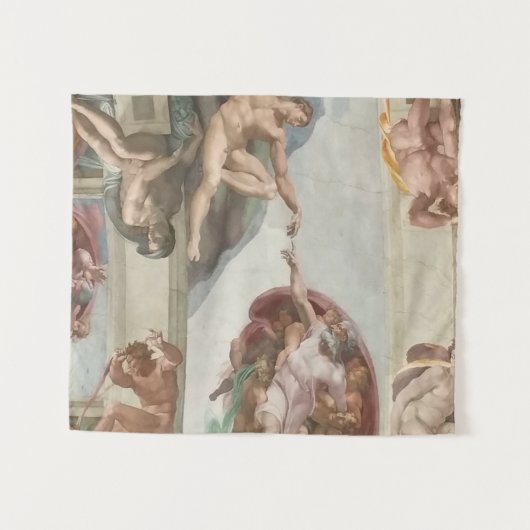 Sistine Chapel Vatican Wandkleed (Voorkant (horizontaal))
